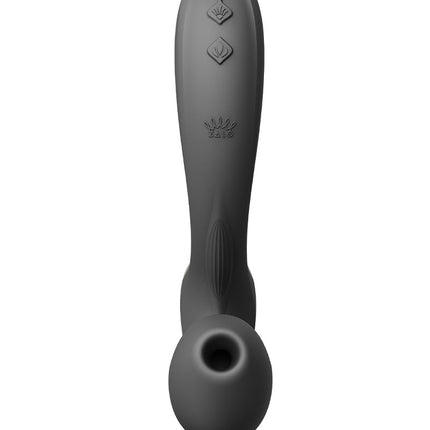 Zalo - Talis - G-Spot Pulsewave Vibrator met Zuigfunctie en Verwarmfunctie - Zwart-Erotiekvoordeel.nl