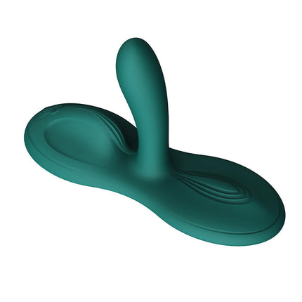 Zalo - Flora - Vibrator-kussen - Hands-free Vibrator - Met Warmtefunctie - Smaragd Groen-Erotiekvoordeel.nl