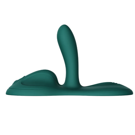 Zalo - Flora - Vibrator-kussen - Hands-free Vibrator - Met Warmtefunctie - Smaragd Groen-Erotiekvoordeel.nl