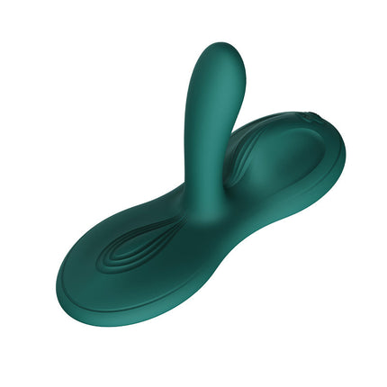 Zalo - Flora - Vibrator-kussen - Hands-free Vibrator - Met Warmtefunctie - Smaragd Groen-Erotiekvoordeel.nl