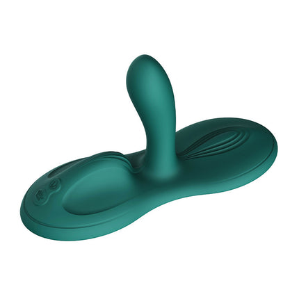 Zalo - Flora - Vibrator-kussen - Hands-free Vibrator - Met Warmtefunctie - Smaragd Groen-Erotiekvoordeel.nl