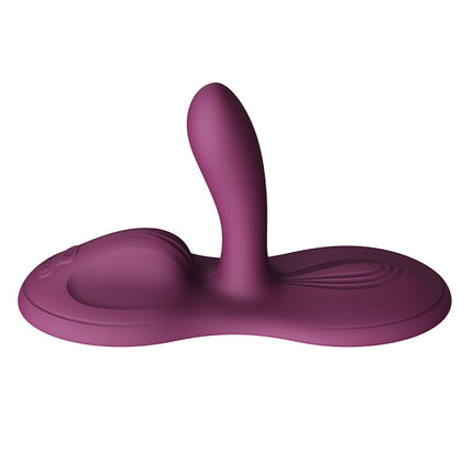 Zalo - Flora - Vibrator-kussen - Hands-free Vibrator - Met Warmtefunctie - Amethyst Paars-Erotiekvoordeel.nl