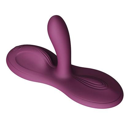 Zalo - Flora - Vibrator-kussen - Hands-free Vibrator - Met Warmtefunctie - Amethyst Paars-Erotiekvoordeel.nl