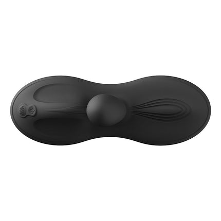 Zalo - Flora - Vibrator-kussen - Hands-free Vibrator - Met Warmtefunctie - Zwart-Erotiekvoordeel.nl