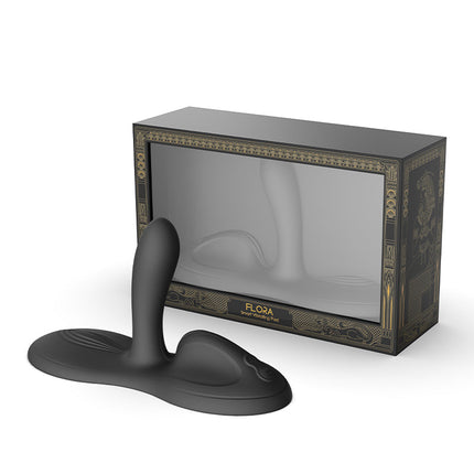 Zalo - Flora - Vibrator-kussen - Hands-free Vibrator - Met Warmtefunctie - Zwart-Erotiekvoordeel.nl