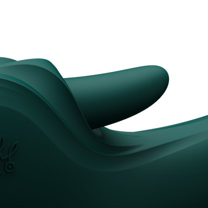 ZALO - Ares - Likkende G-Spot Rabbit Vibrator - Verwarmend - App Control - Smaragd Groen-Erotiekvoordeel.nl