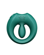 ZALO - Apis - Vibrierender Couple Ring - App-Steuerung - Smaragdgrün