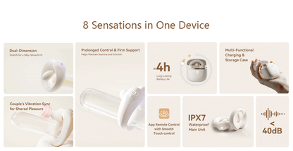 ZALO - Apis - Anillo vibrador para parejas - App Control - Verde esmeralda