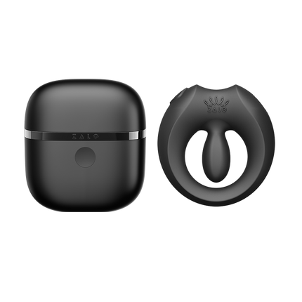 ZALO - Apis - Anillo vibrador para parejas - App Control - Negro