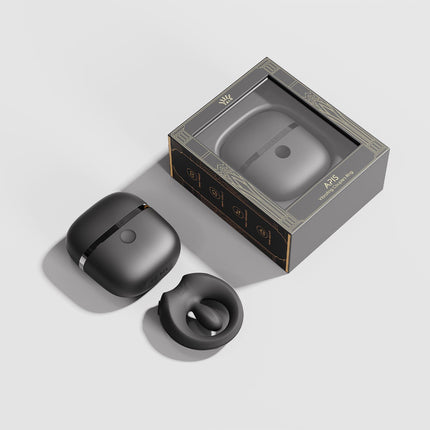 ZALO - Apis - Anillo vibrador para parejas - App Control - Negro