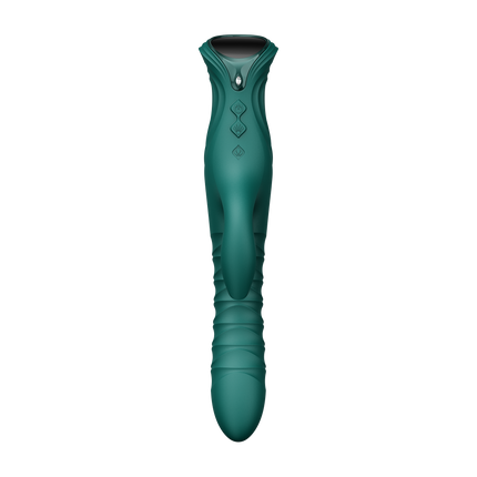 ZALO - Mose 2 - Vibromasseur Rabbit à va-et-vient – Vert émeraude
