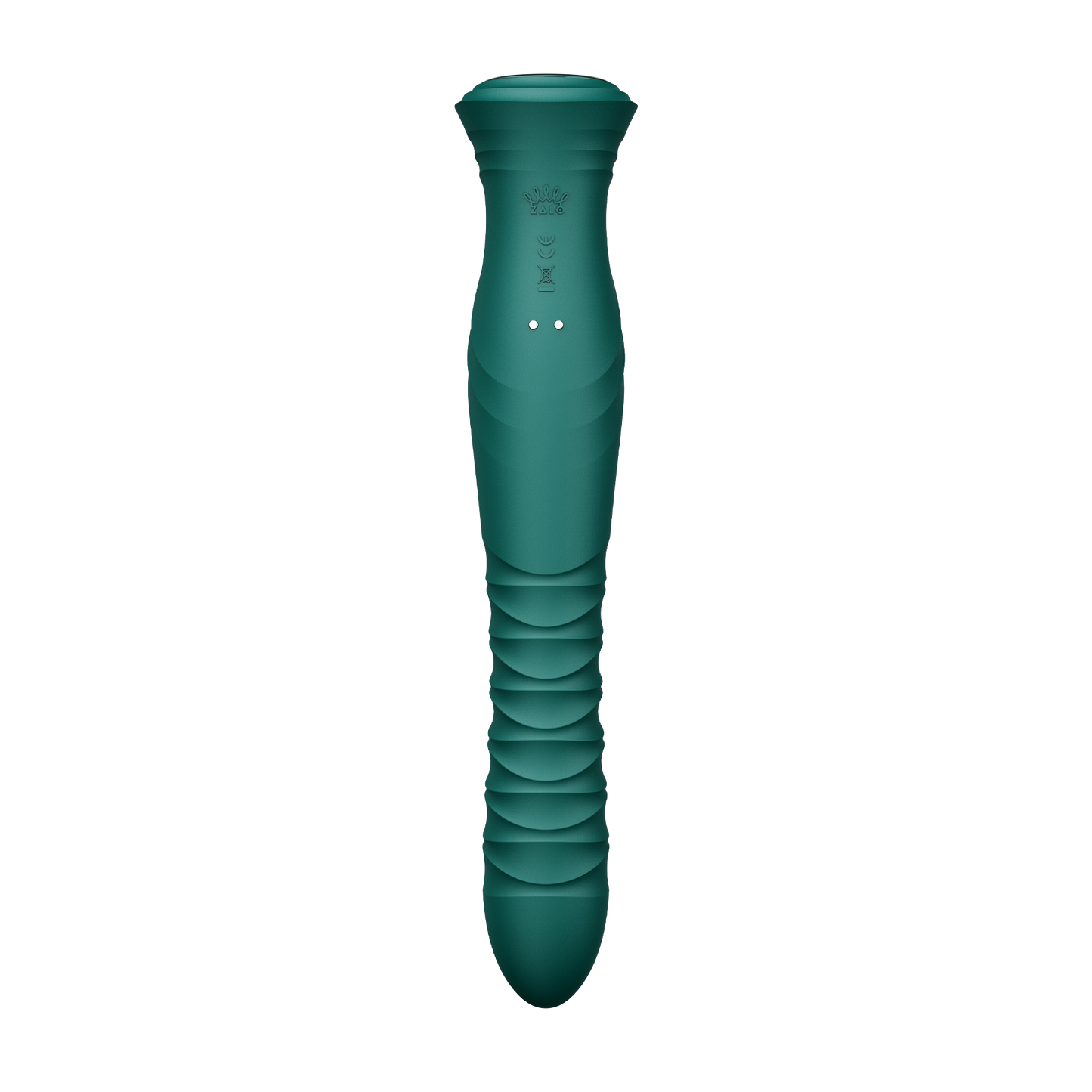 ZALO - Mose 2 - Vibrador con empuje Rabbit – Verde esmeralda