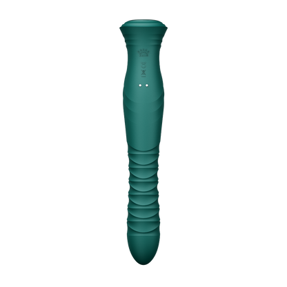 ZALO - Mose 2 - Vibrador con empuje Rabbit – Verde esmeralda