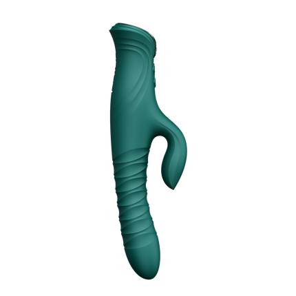 ZALO - Mose 2 - Vibromasseur Rabbit à va-et-vient – Vert émeraude