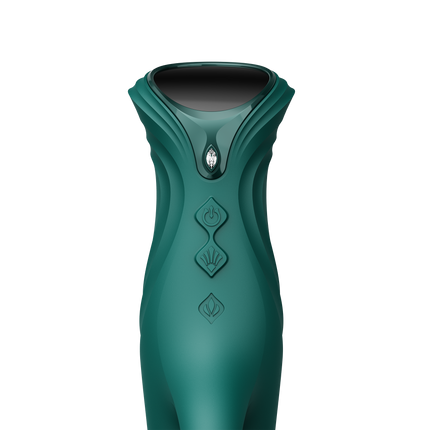 ZALO - Mose 2 - Vibromasseur Rabbit à va-et-vient – Vert émeraude