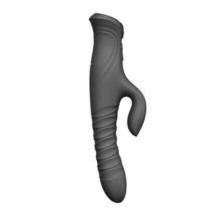 ZALO - Mose 2 - Vibrador con empuje Rabbit – Negro