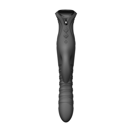 ZALO - Mose 2 - Vibrador con empuje Rabbit – Negro