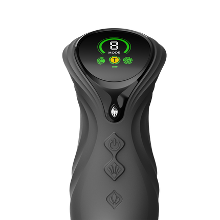 ZALO - Mose 2 - Vibrador con empuje Rabbit – Negro
