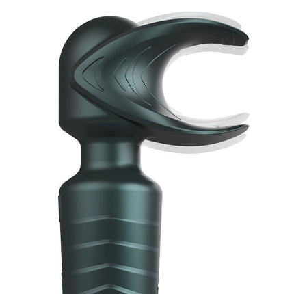 ManWan - Man.Wand EVO - Masturbateur rechargeable ET vibromasseur à baguette - Gris pin