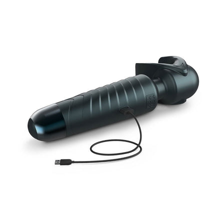 ManWan - Man.Wand EVO - Masturbateur rechargeable ET vibromasseur à baguette - Gris pin