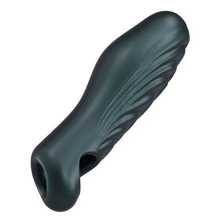ManWan - Ryzer - Penis Extender and Soft Masturbation Sleeve - Pine Gray 
