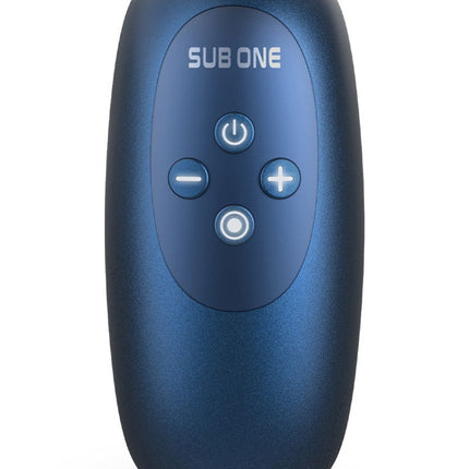 ManWan - Sub One - Vibrerende Masturbator met Tapping Feature - Stellar Blue