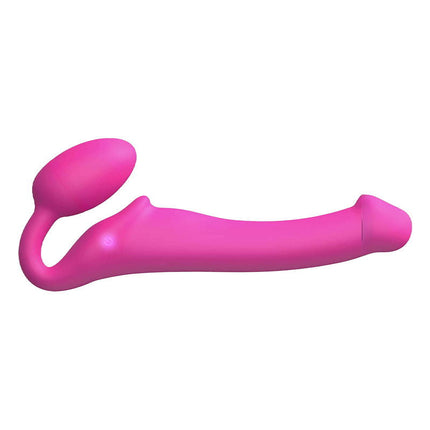 Strap-On-Me - Strapless Strap-on Vibrator - Buigbaar - Fuchsia-Rimbastore.com