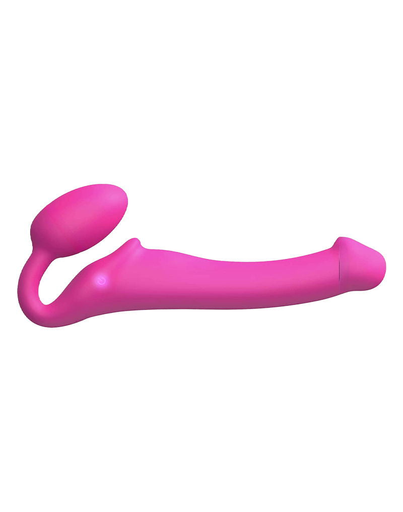 Strap-On-Me - Strapless Strap-on Vibrator - Buigbaar - Fuchsia-Erotiekvoordeel.nl