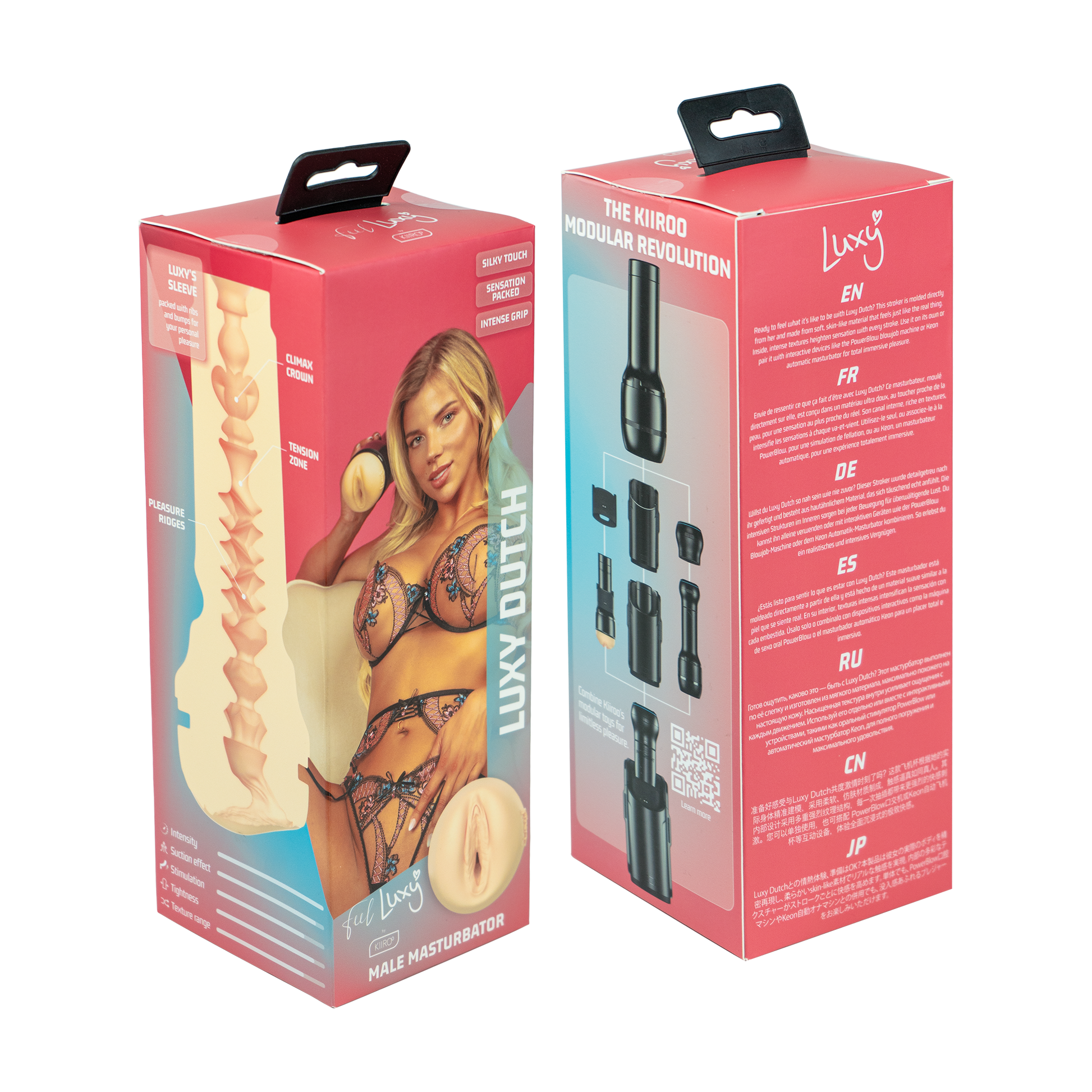 KIIROO - FeelLuxy Stroker Masturbator - Luxy Dutch-Erotiekvoordeel.nl