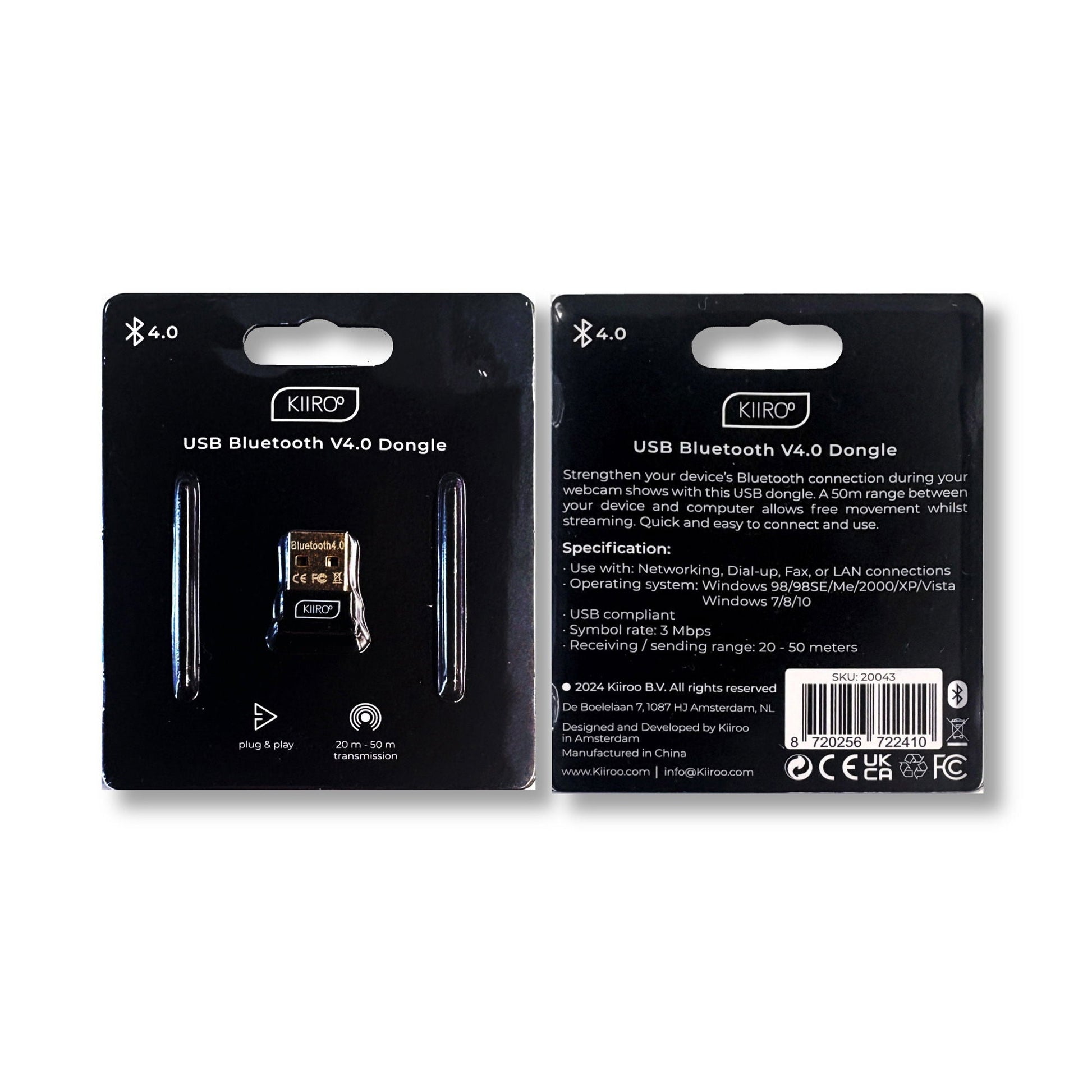 KIIROO - USB Bluetooth V4.0 Dongle-Erotiekvoordeel.nl