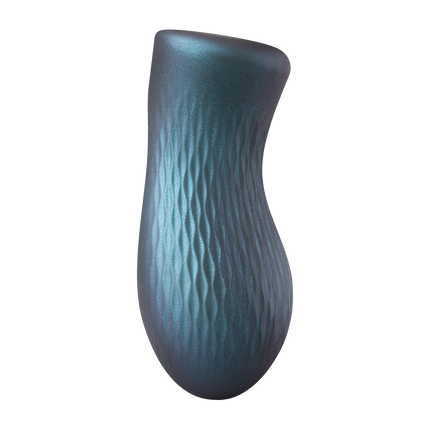 Dorcel - Sili-Cup - Dual Sensation Masturbator - Siliconen - Blauw Metallic-Rimbastore.com