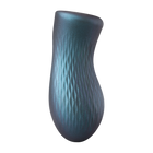 Dorcel - Sili-Cup - Dual Sensation Masturbator - Siliconen - Blauw Metallic-Rimbastore.com