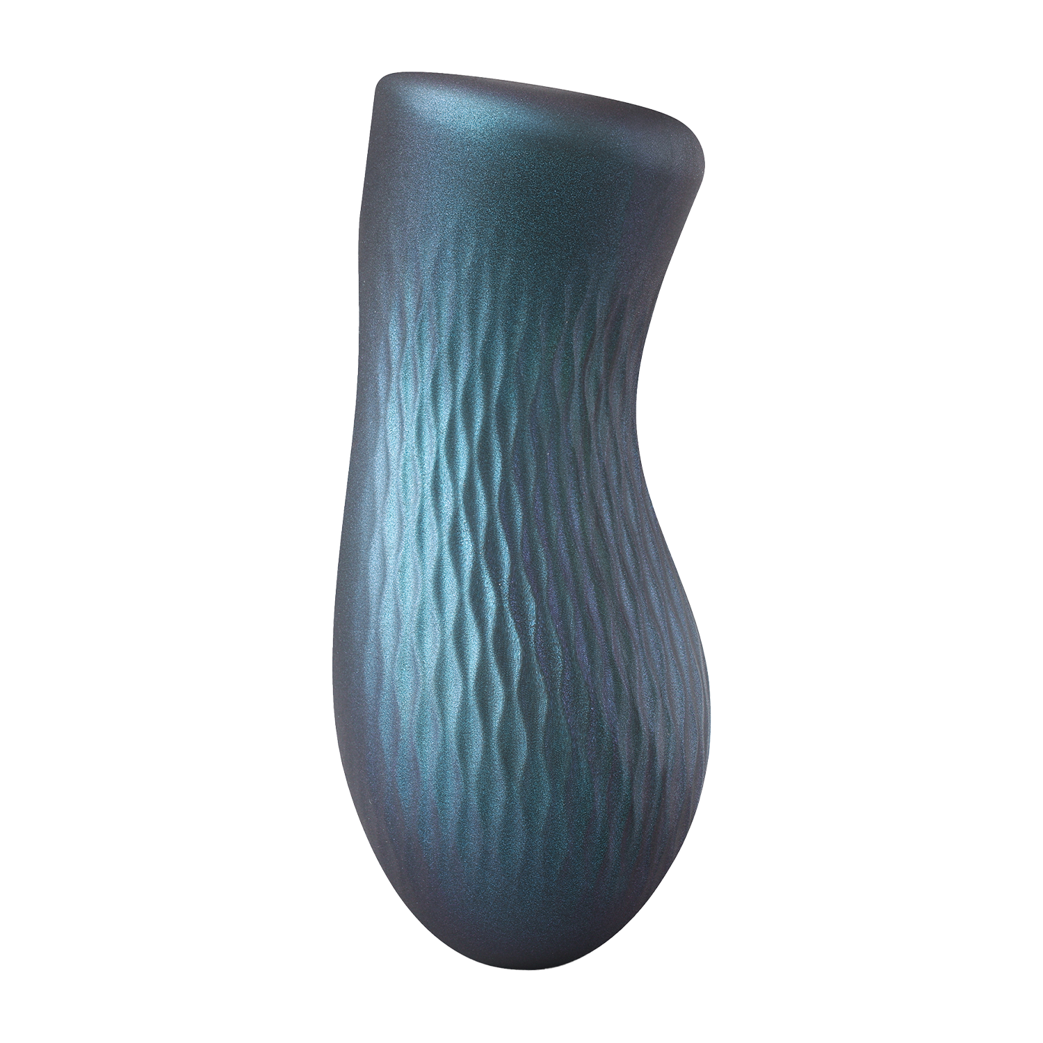 Dorcel - Sili-Cup - Dual Sensation Masturbator - Siliconen - Blauw Metallic-Erotiekvoordeel.nl