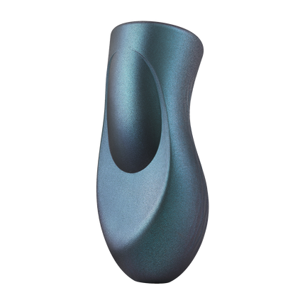 Dorcel - Sili-Cup - Dual Sensation Masturbator - Siliconen - Blauw Metallic-Rimbastore.com
