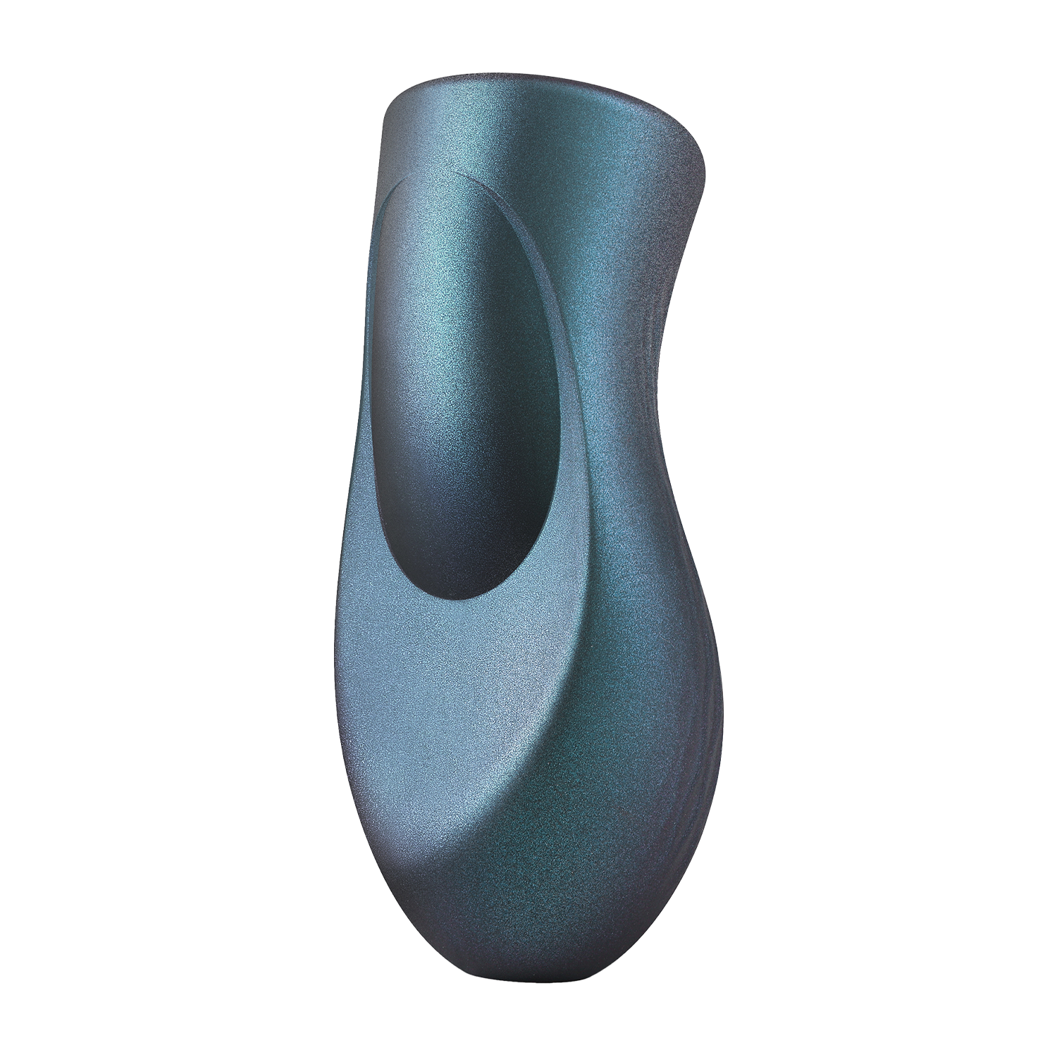 Dorcel - Sili-Cup - Dual Sensation Masturbator - Siliconen - Blauw Metallic-Erotiekvoordeel.nl