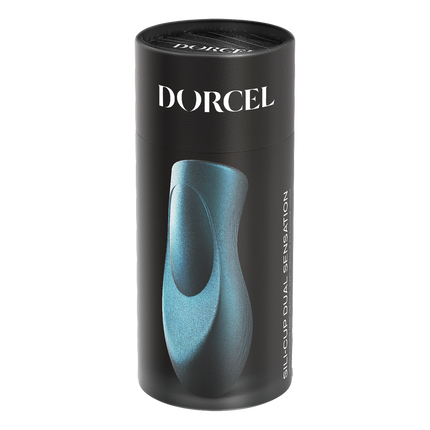 Dorcel - Sili-Cup - Dual Sensation Masturbator - Siliconen - Blauw Metallic-Rimbastore.com