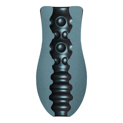 Dorcel - Sili-Cup - Dual Sensation Masturbator - Siliconen - Blauw Metallic-Erotiekvoordeel.nl