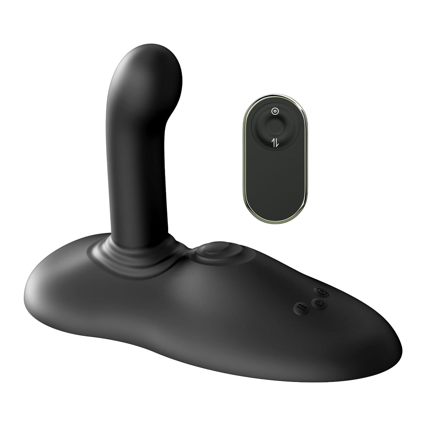 Dorcel - Power Ride - Hands-free Vibrator - Met Stoot Functie - Zwart-Erotiekvoordeel.nl