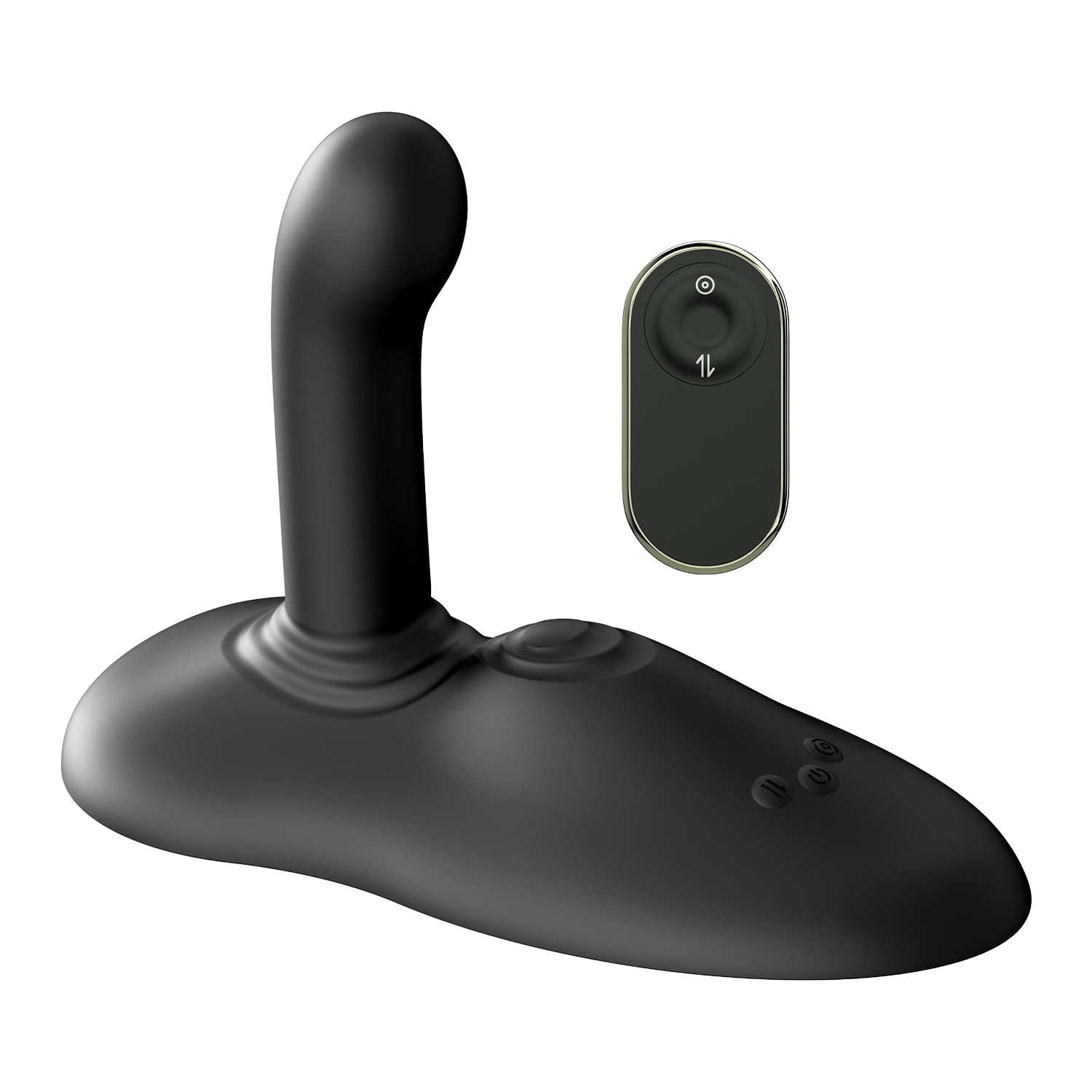 Dorcel - Power Ride - Hands-free Vibrator - Met Stoot Functie - Zwart-Erotiekvoordeel.nl