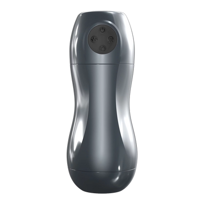 Dorcel - Blowjoy Vibe - Vibrerende Masturbator - Grijs-Erotiekvoordeel.nl