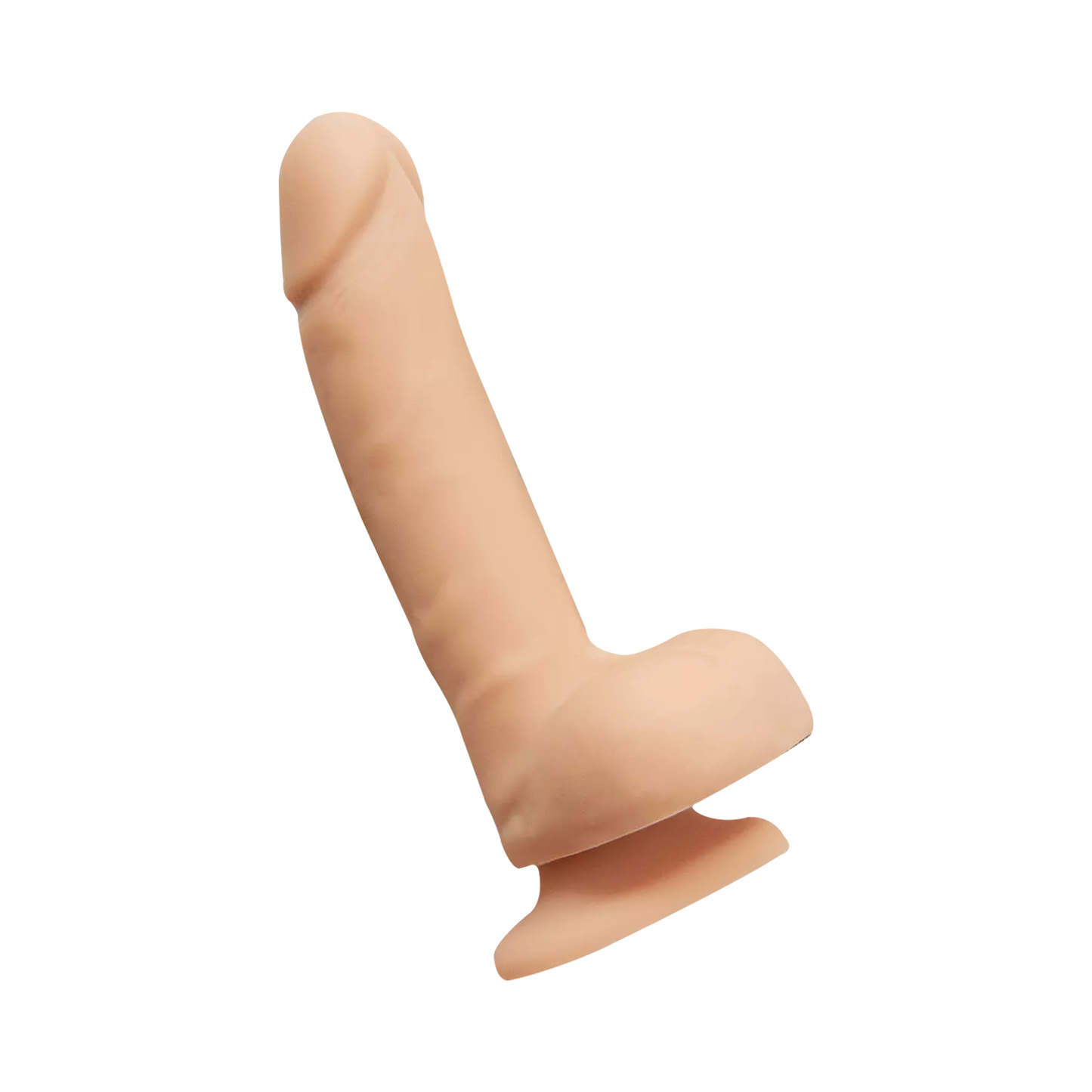 Strap-On-Me - Gode réaliste rotatif et vibrant - Couleur peau claire