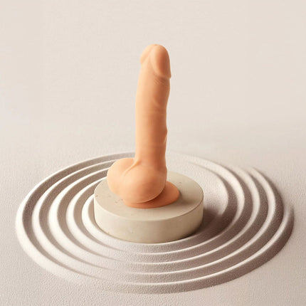 Strap-On-Me - Rotating & Vibrating Realistic Dildo - Light Skin Tone