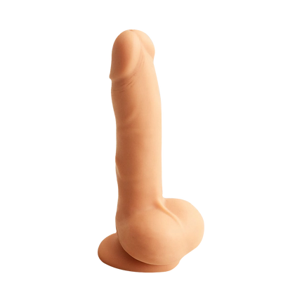 Strap-On-Me - Rotating & Vibrating Realistic Dildo - Light Skin Tone