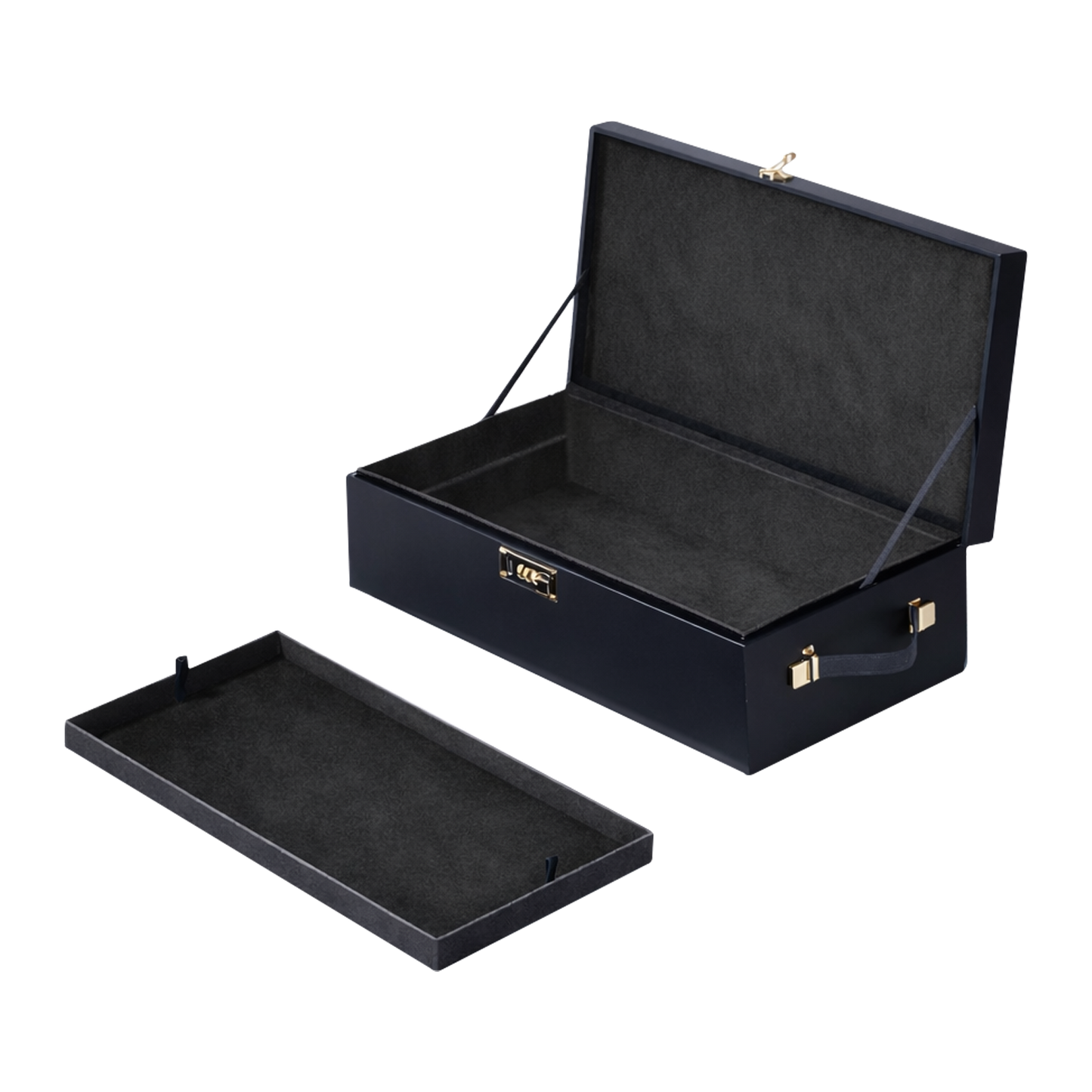 Strap-On-Me - The Case Lockable Sex Toy Storage Box - Black