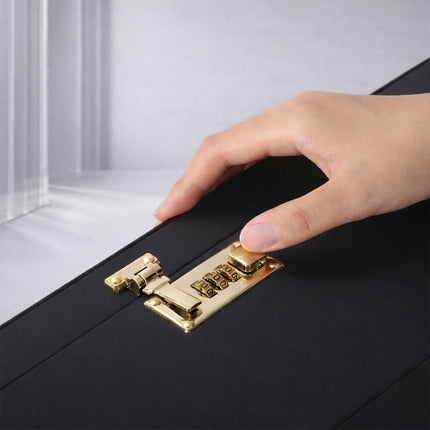 Strap-On-Me - The Case Lockable Sex Toy Storage Box - Black