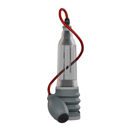 Bathmate - HydroXtreme 7 - Alleen pomp - Rood/Grijs/Transparant-Erotiekvoordeel.nl