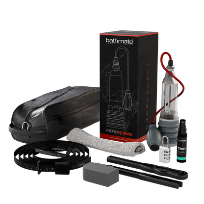 Bathmate - HydroXtreme 7 - Alleen pomp - Rood/Grijs/Transparant-Erotiekvoordeel.nl