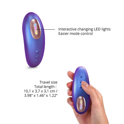 Love to Love - Dreamer - Clitoris Luchtdruk Vibrator - Met Flapping Modus - Iridescent Paars-Erotiekvoordeel.nl