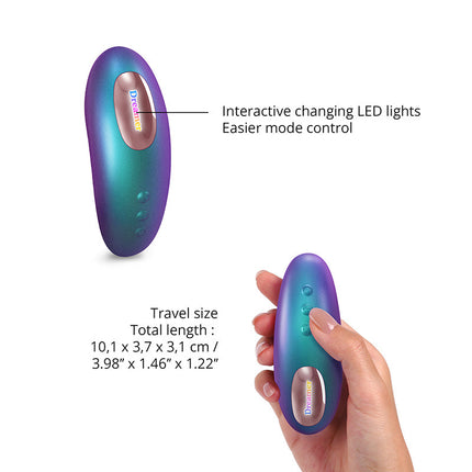 Love to Love - Dreamer - Clitoris Luchtdruk Vibrator - Met Flapping Modus - Iridescent Turquoise-Erotiekvoordeel.nl