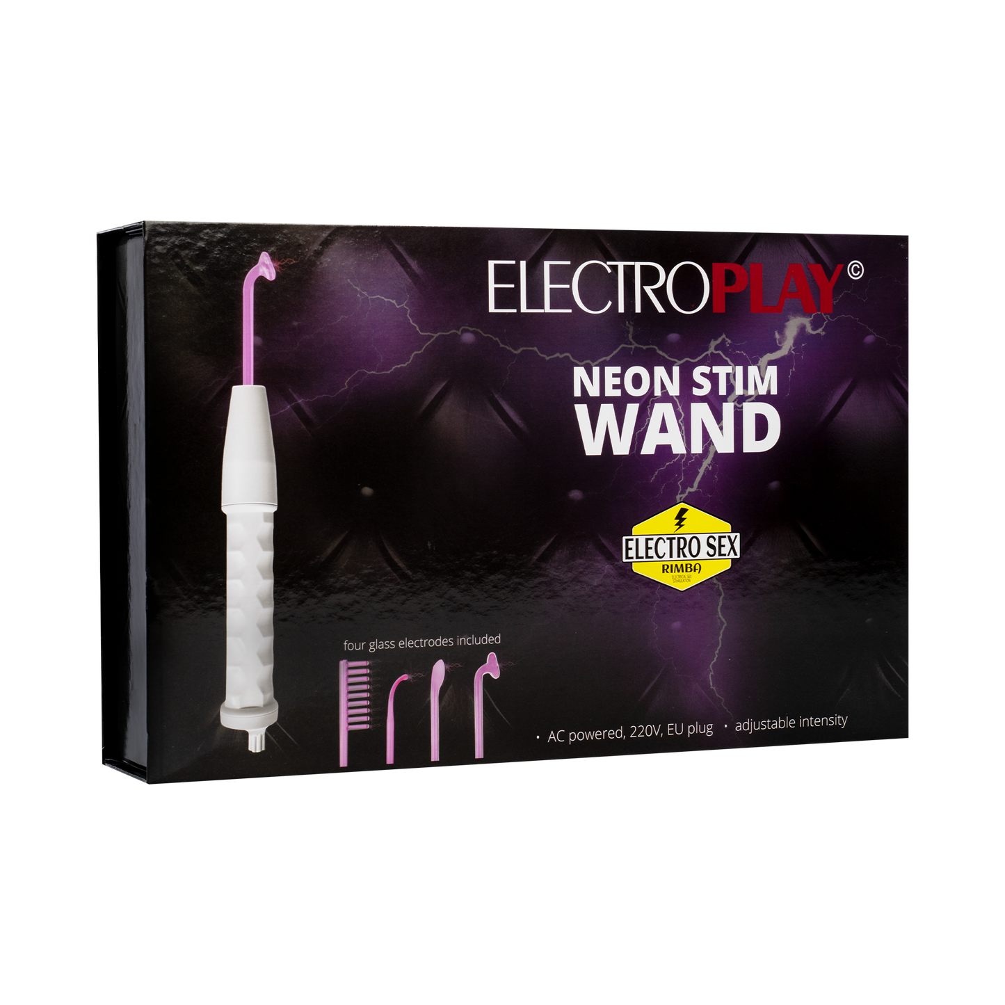 Rimba Electroplay - Neon Wand met Opzet Elektroden - 220 Volt EU